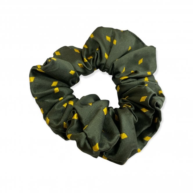 Equetech  Diamond Hair Scrunchie - Forest/Gold