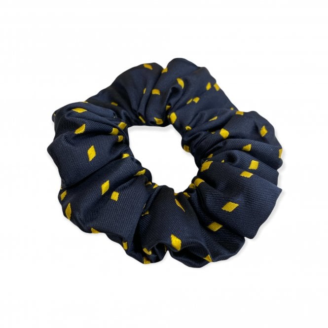 Equetech  Diamond Hair Scrunchie - Navy/Gold