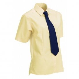 Equetech Flexion Adults Show Shirt - Soft Yellow