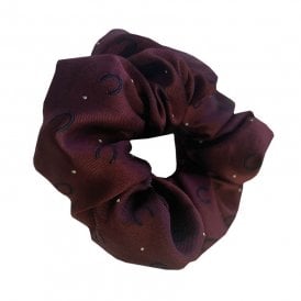 Equetech Hair Scrunchie Horseshoes - Maroon/Navy/White