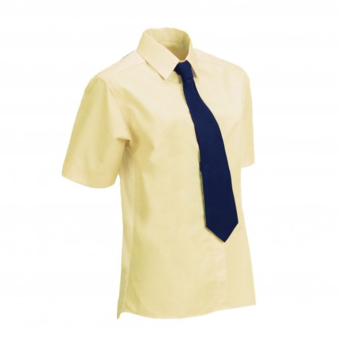 Equetech  Junior Stretch Show Shirt (Short Sleeved) - Soft Yellow