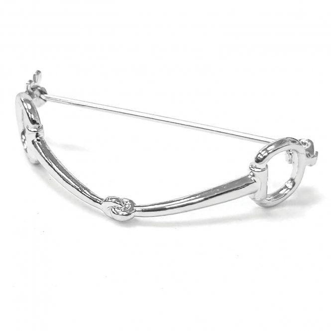 Equetech  Snaffle Stock Pin - Silver