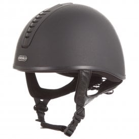 Evoke Orion JS4K Junior Skull Riding Helmet - Black/Black/Black