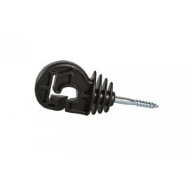 Fenceman 20mm Screw In Electric Fence Insulators - Pack 25
