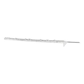 Fenceman White Electric Fence Post 53"