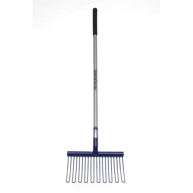 Fyna Lite Fyna-Lite Rubber Matting Fork Long Hardwood Handle