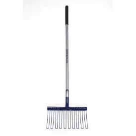 Fyna-Lite Rubber Matting Fork Long Hardwood Handle