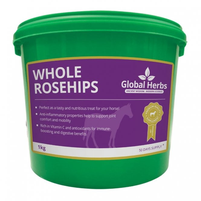 Global Herbs  - Rosehips Whole Berry 1kg