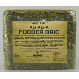 Gold Label Alfalfa Fodder Bric - 1kg
