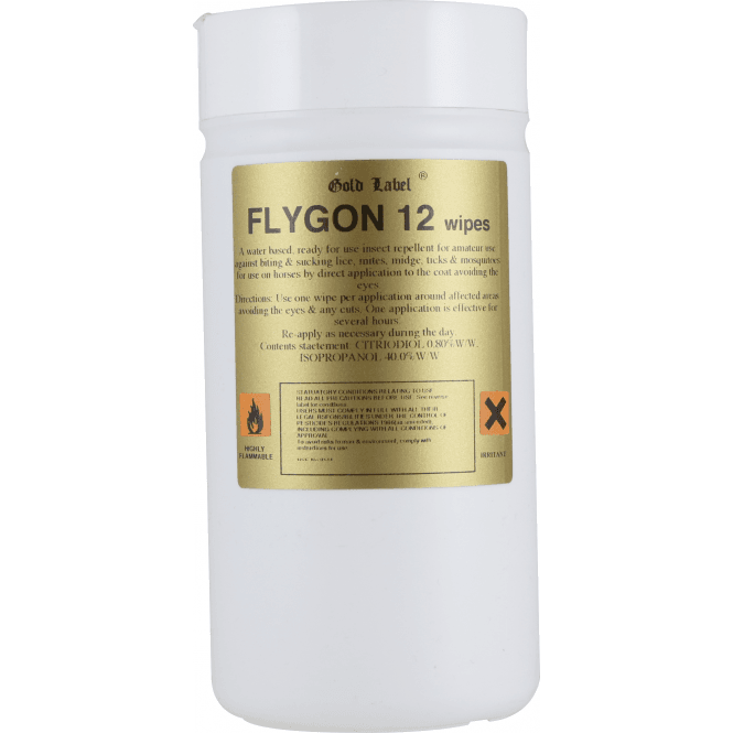 Gold Label  - Flygon 12 Wipes 100 Pack