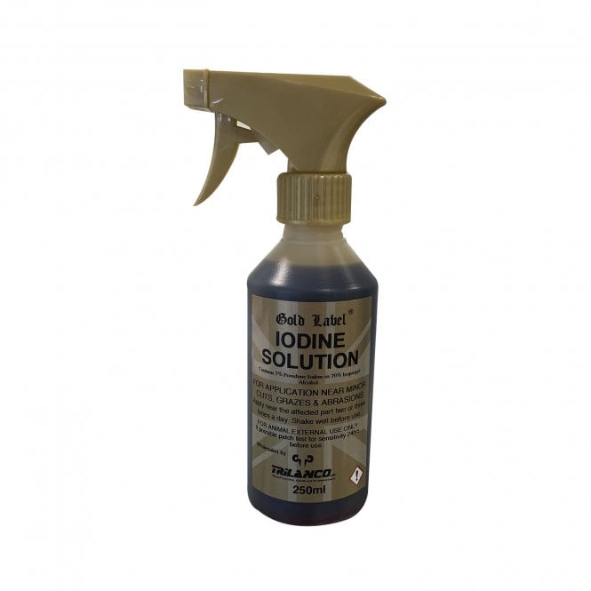Gold Label  - Iodine Disinfectant Solution 250ml