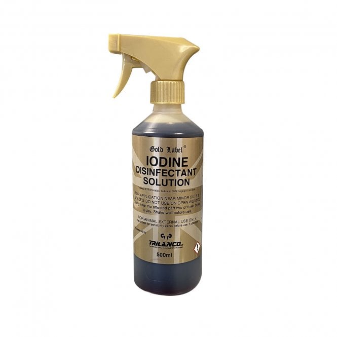 Gold Label  - Iodine Disinfectant Solution 500ml