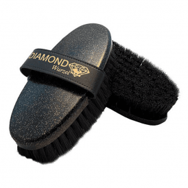 Haas Diamond Gloss Brush - Black Glitter