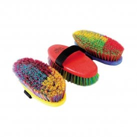 Haas Ladies Brush - Multicoloured Bristles