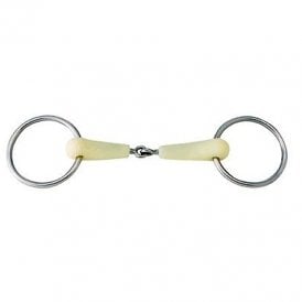 Happy Mouth Loose Ring Snaffle - Jointed