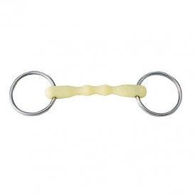 Happy Mouth Loose Ring Snaffle - Straight Bar