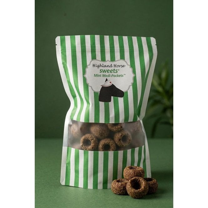 Highland Horse Treats Highland Horse Sweets Mint Medi-Pockets 60 Horse Treats