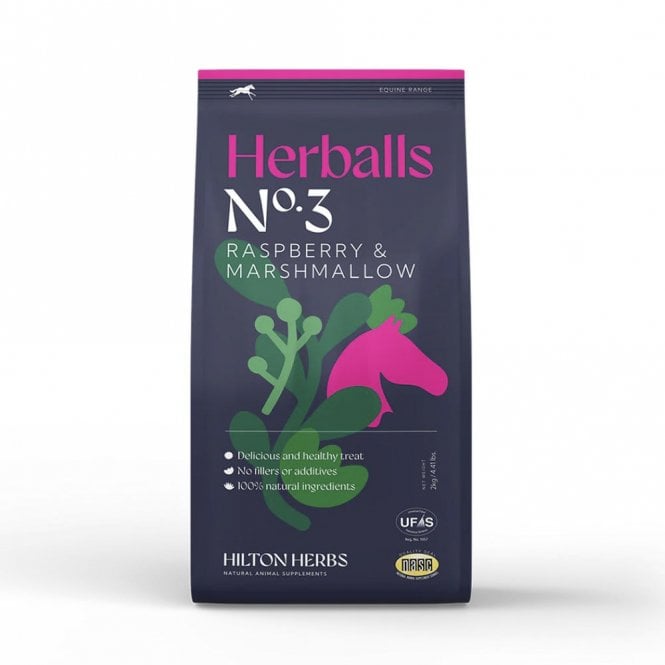 Hilton Herbs  Herballs - Marshmallow & Raspberry