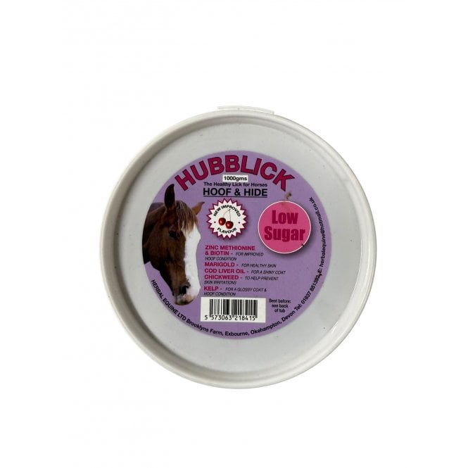 Hubblicks Hubblick Hand Held 1kg Lick - Hoof & Hide