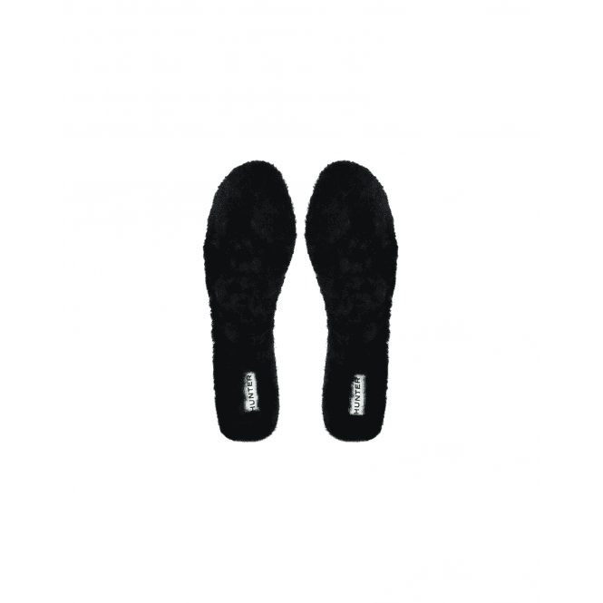 Hunter  Kids Luxury Shearling Insoles - Black