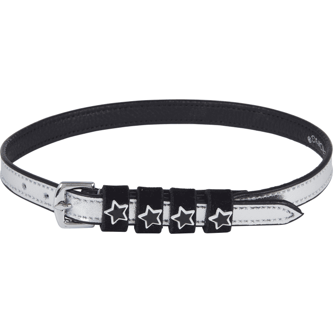 Imperial Riding  Fashion Show Spur Straps - Silver