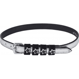 Imperial Riding Fashion Show Spur Straps - Silver