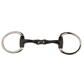 JP Korsteel Sweet Iron French Link Eggbutt Snaffle Bit