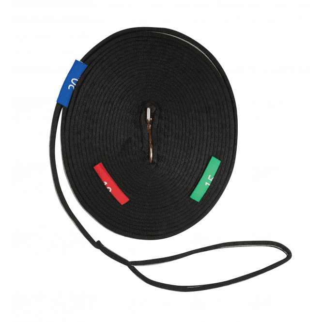 Kincade  2-Tone Lunge Line With Circle Markers 11m