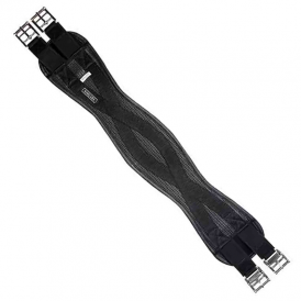 Kincade Anti-Chaffe Shaped Elastic Girth - Black