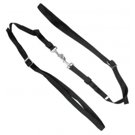 Kincade Elastic Nylon Side Reins - Black