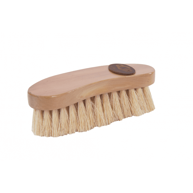 Kincade  Wooden Deluxe Banana Shaped Dandy Brush