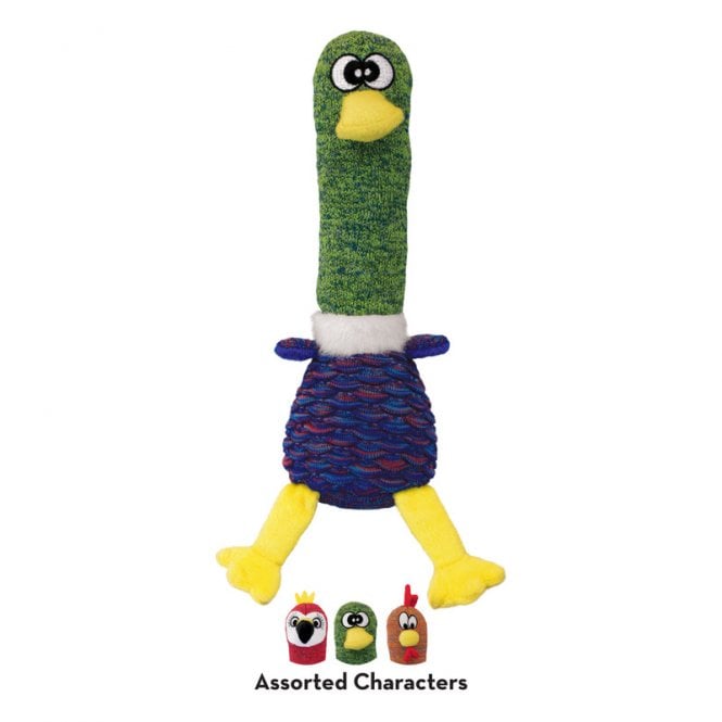 KONG  Shakers Cuckoos Assorted Characters - Medium