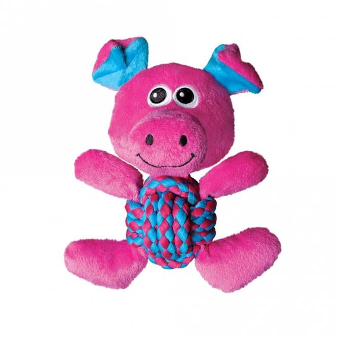 KONG  Weave Knots Pig - Medium