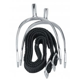 Korsteel POW Never Rust Spurs With Straps - Childs 20mm