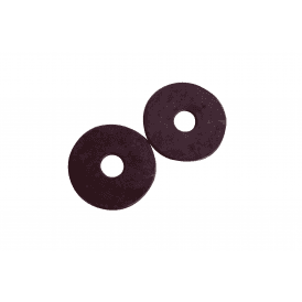 Korsteel Rubber Bit Guards (Pair) - Brown