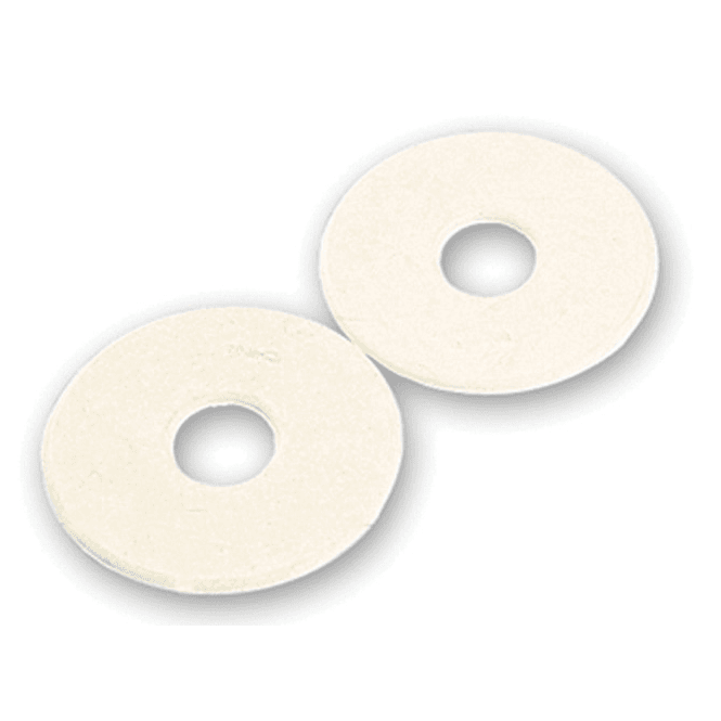 Korsteel  Rubber Bit Guards (Pair) - White