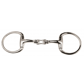 Korsteel Stainless Steel French Link Eggbutt Snaffle Bit