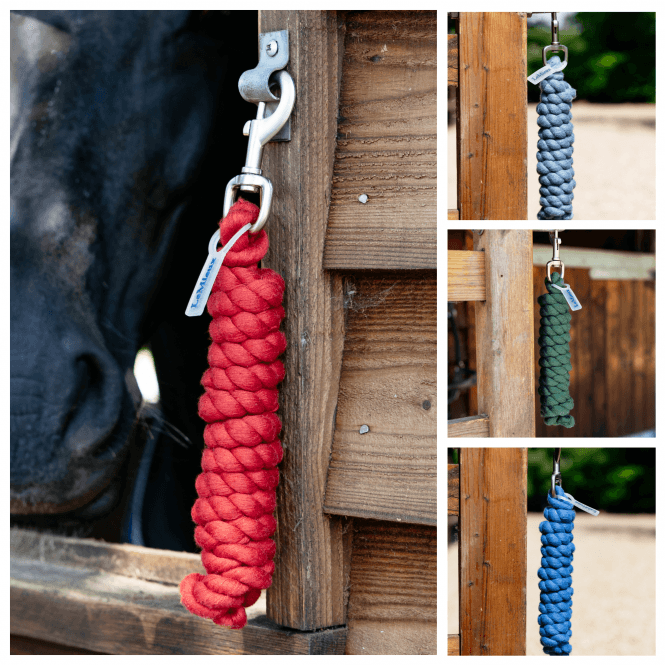 LeMieux  2m Long Polycotton Leadrope With Heavy Duty Fittings