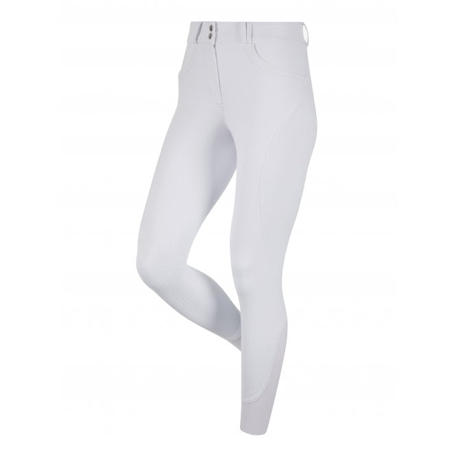 LeMieux  Amara II Womens Knee Grip Breech - White