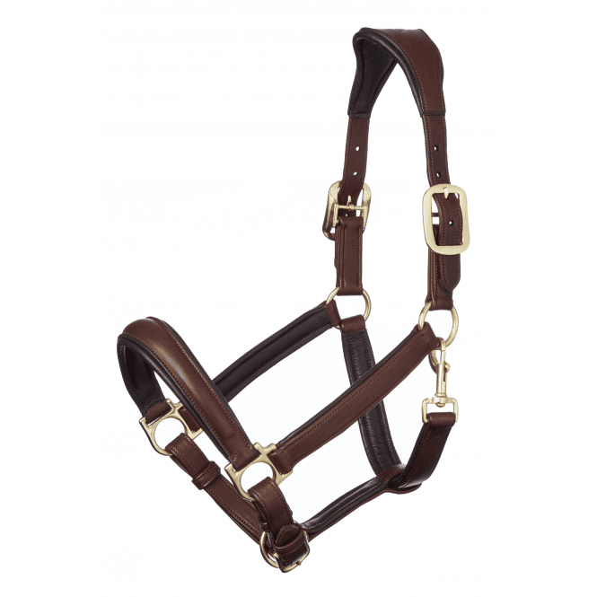 LeMieux  Anatomic Leather Headcollar - Brown