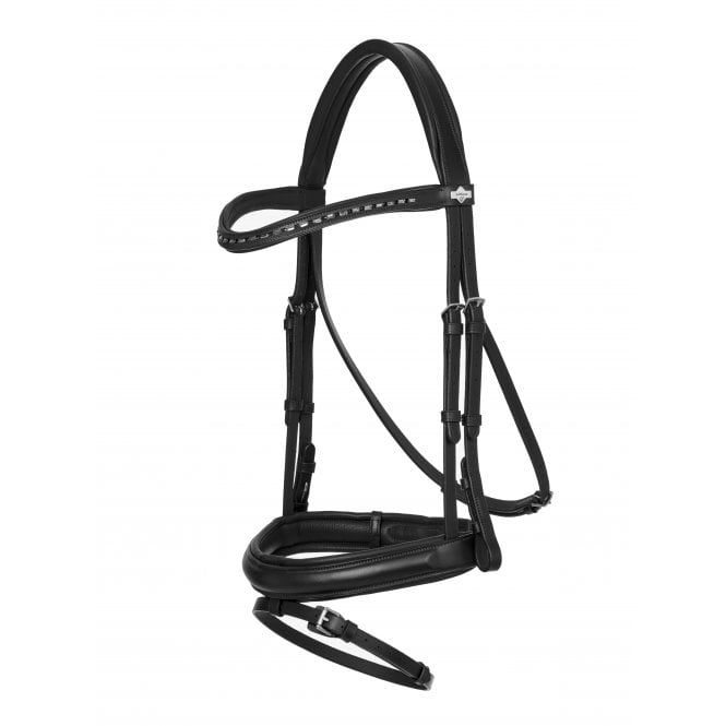 LeMieux  Arika Dressage Bridle - Black/Silver