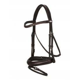 LeMieux Arika Dressage Bridle - Brown/Silver