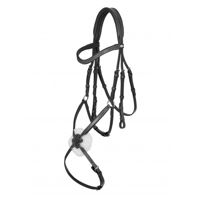 LeMieux  Arika Grackle Bridle - Black/Silver