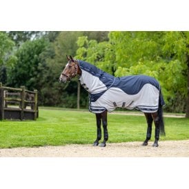 LeMieux Arika Shower-Tek Fly Rug - Navy/Grey