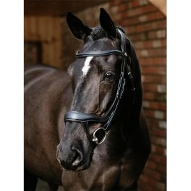 LeMieux Arika Split Noseband Bridle - Black or Brown