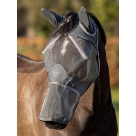 LeMieux Armour Shield Pro Full Fly Mask - Grey