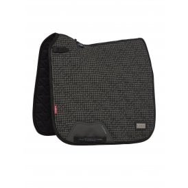 LeMieux Aspen Dressage Square Saddlepad - Houndstooth