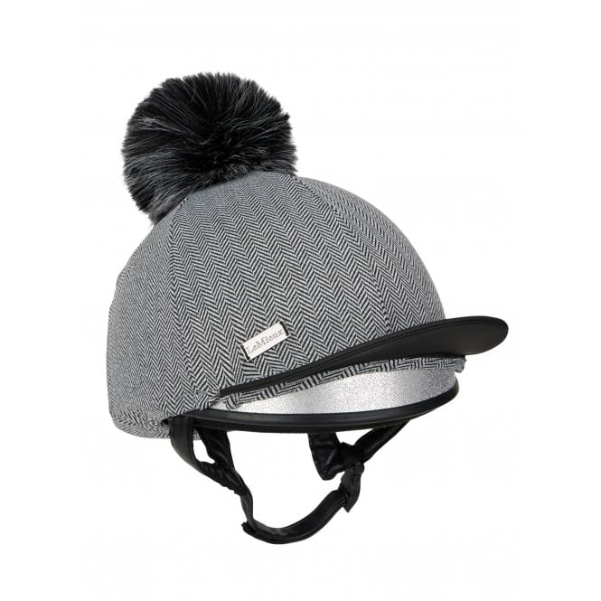 LeMieux  Aspen Horse Riding Hat Silk - Herringbone