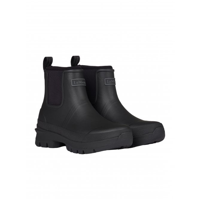 LeMieux  Bramshaw Womens Chelsea Short Wellington Boot - Black