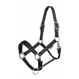 Lemieux Break Away Halter - Black/Brown